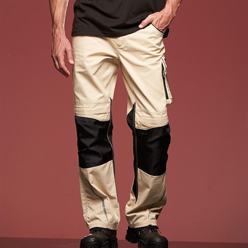Pantaloni da lavoro con ginocchiere rafforzate 