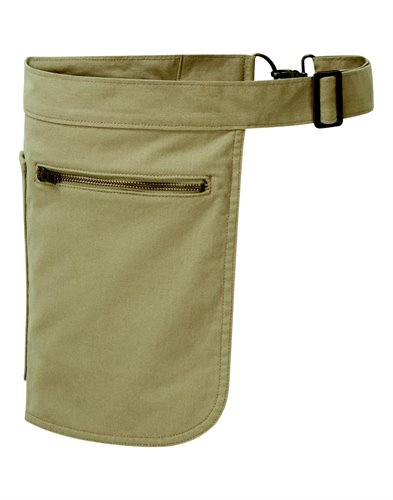 grembiule con tasca di jeans 