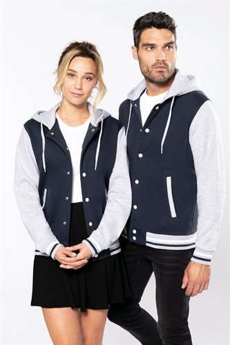 Giubbotto unisex con cappuccio