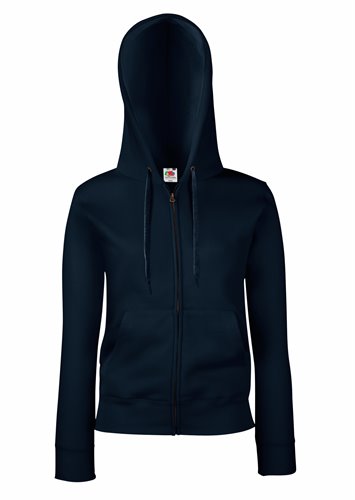 Felpa zip e cappuccio